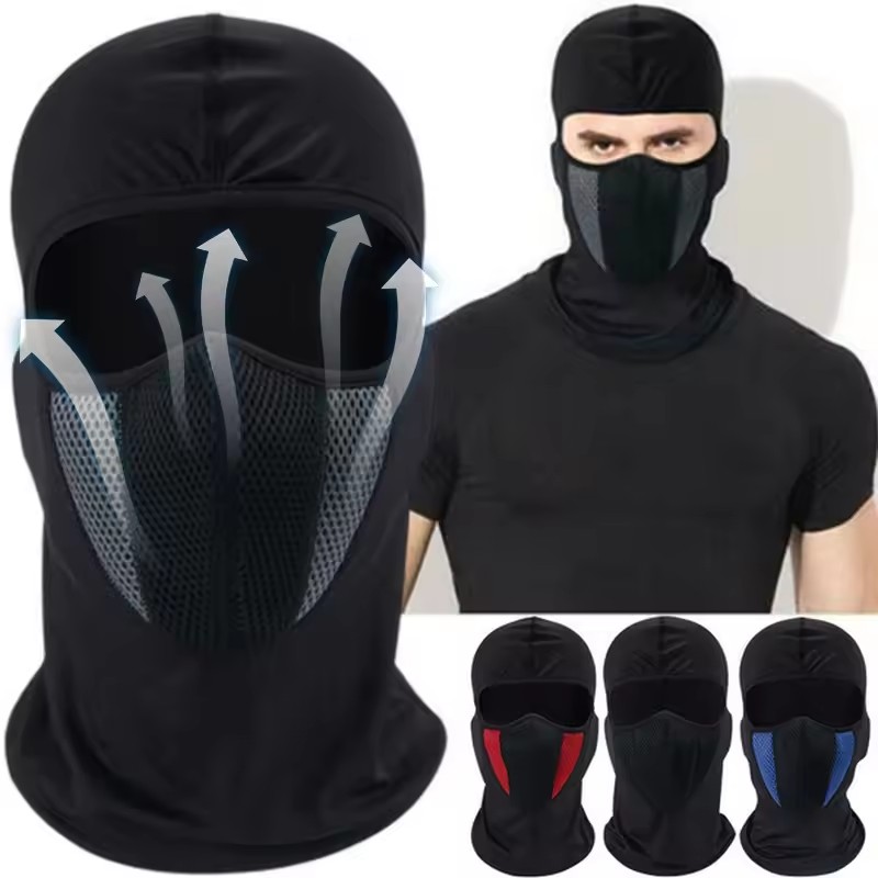 Wool Balaclava Knit - Tam Yüz Maskesi Bisiklet Rüzgar Geçirmez