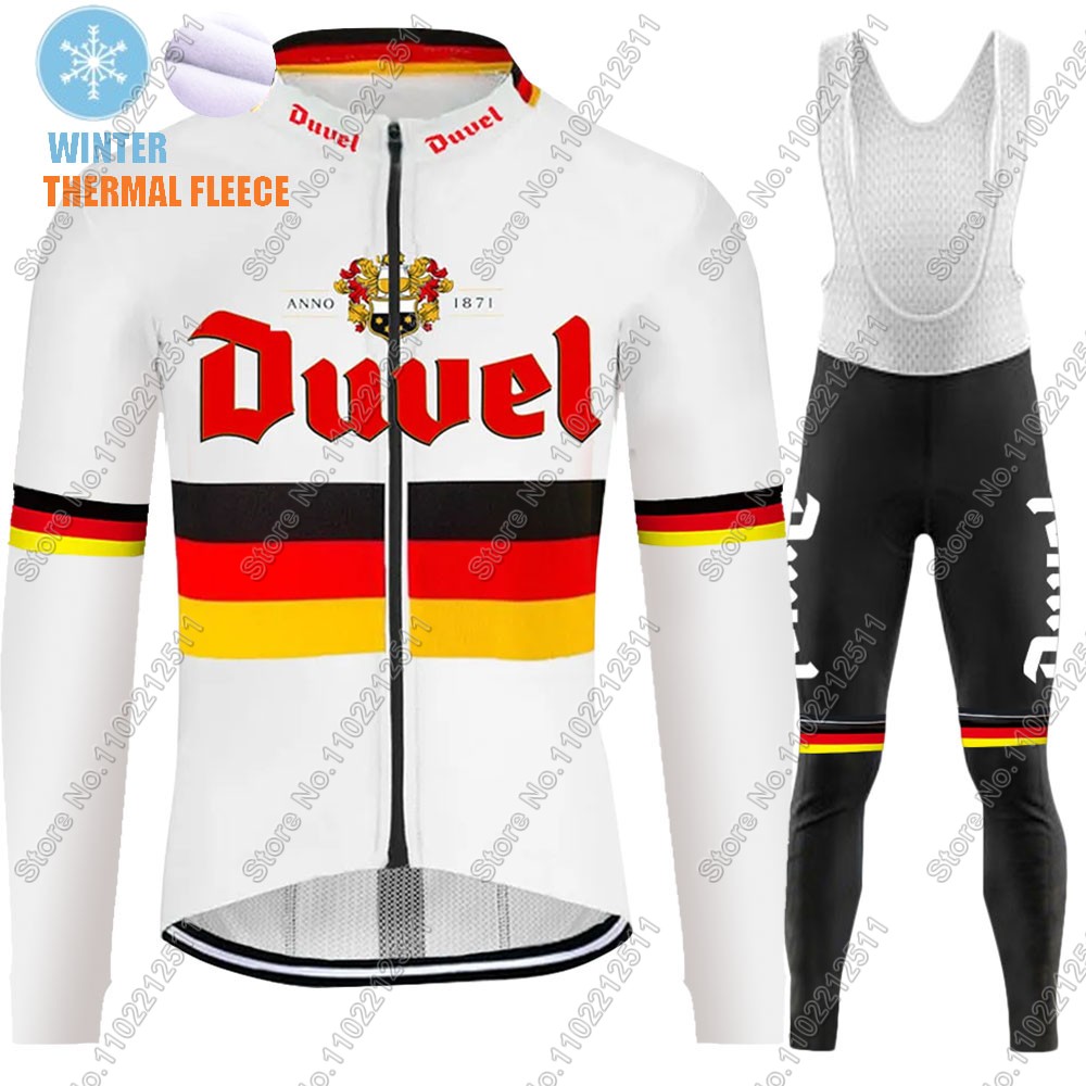 Winter Clothing Germany - Kış Duvel Almanya 2024 Bisiklet Jersey