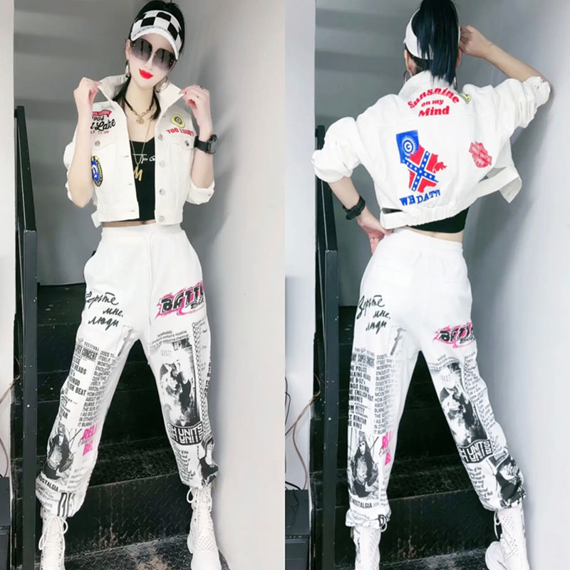 Winter Clothing Factory Outlet - 2024 ilkbahar sonbahar moda Graffiti delik