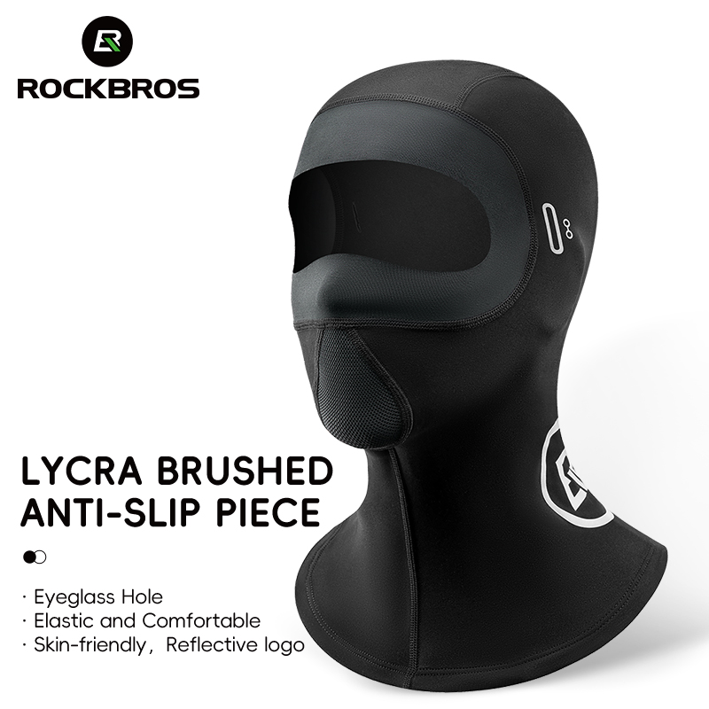 Wool Balaclava Knit - ROCKBROS Bisiklet Yüz Maskesi Kışlık Sıcak