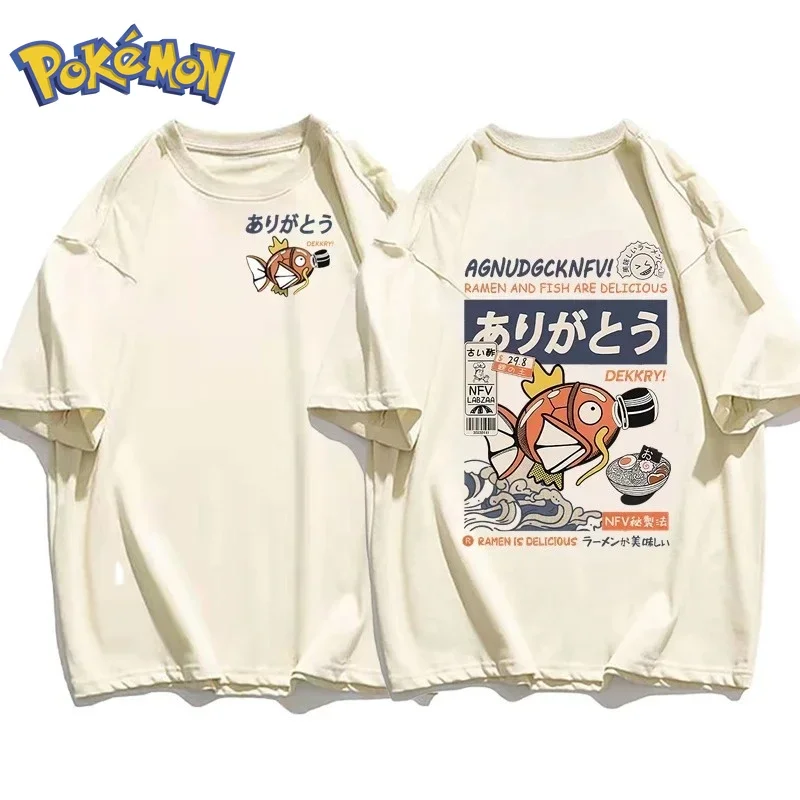 Winter Clothing Anime - Pokémon Anime Magikarp baskılı tişört 2026