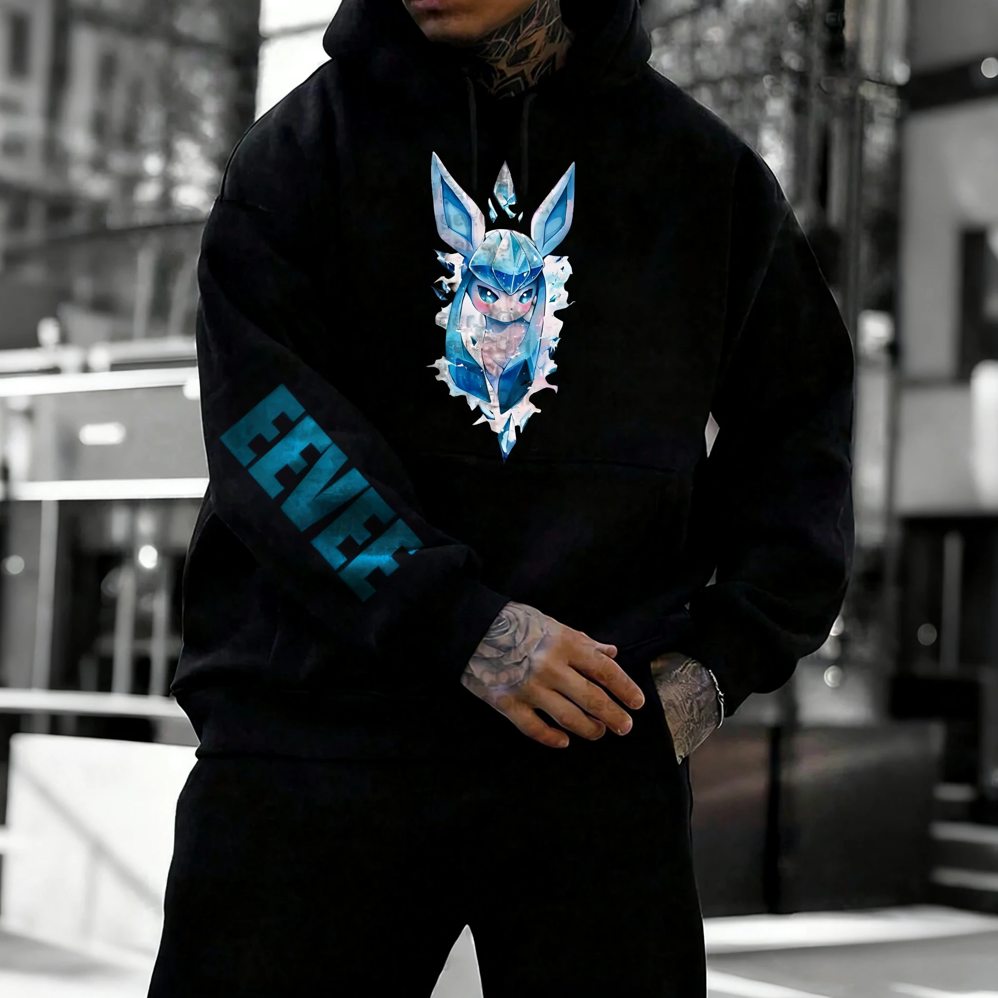 Pokémon Anime Trendy Hip Hop Y - Winter Clothing Anime incelemesi ve fiyatı