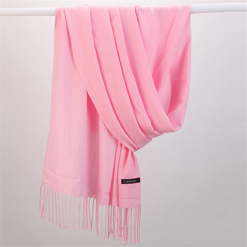 Moda Düz Renk 2023 Kadın Eşarp - Cashmere Scarf Wrap incelemesi ve fiyatı