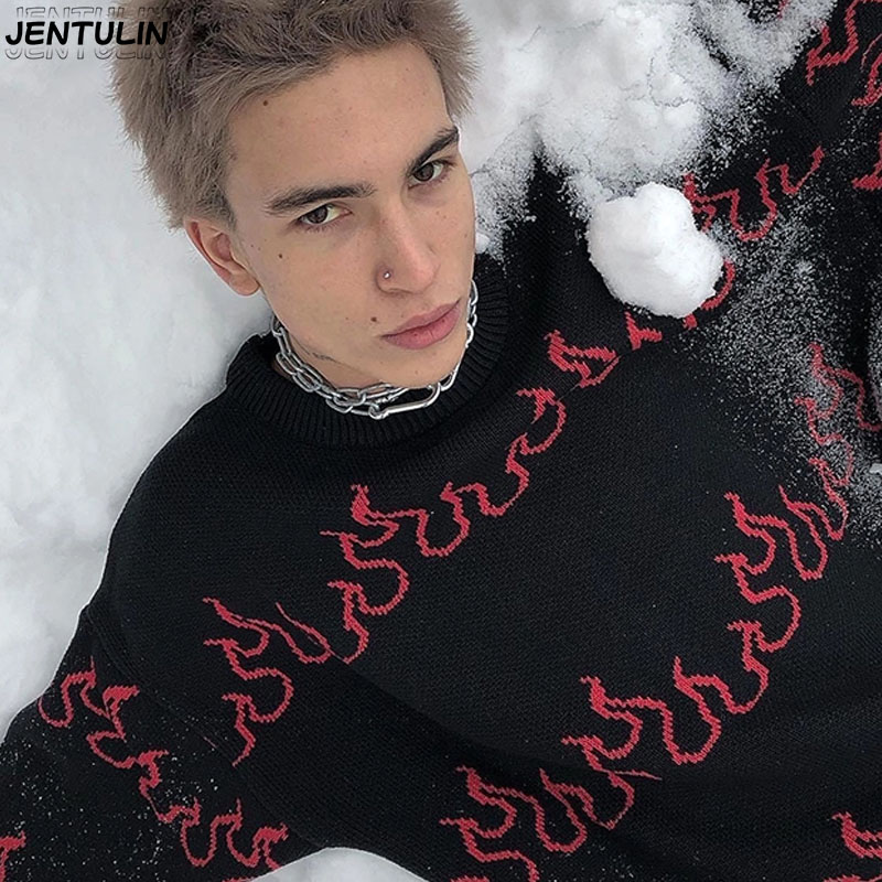 Alev Desenli Örme Hediyeler Er - Winter Clothing Factory Outlet incelemesi ve fiyatı