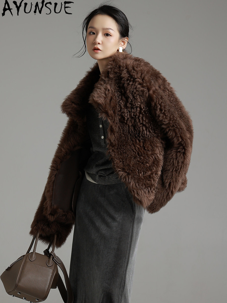 AYUNSUE Doğal Toskana Koyun De - Winter Clothing Factory Outlet incelemesi ve fiyatı