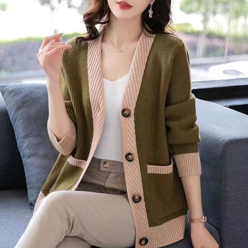 Gevşek Uzun Kollu Hırka Kadın  - Winter Clothing Factory Outlet incelemesi ve fiyatı