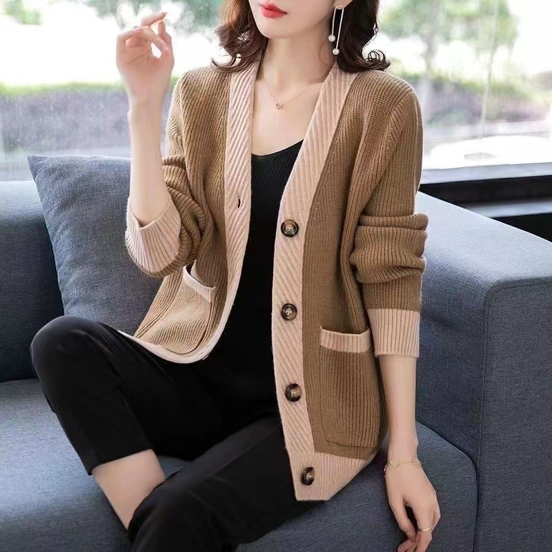 Gevşek Uzun Kollu Hırka Kadın  - Winter Clothing Factory Outlet incelemesi ve fiyatı