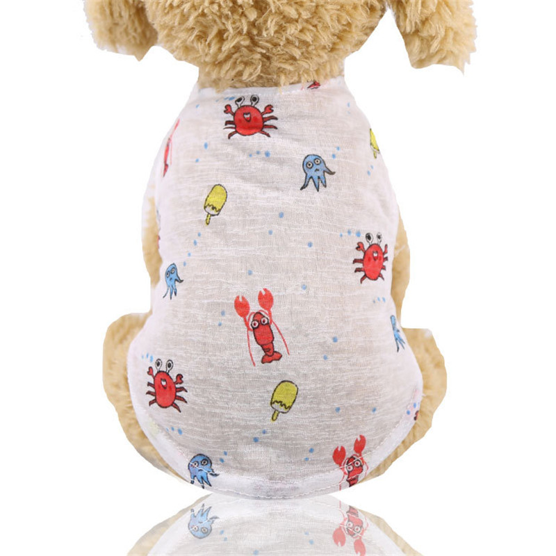 5 Renkler Yaz Güzel Karikatür  - Winter Clothing For Dogs incelemesi ve fiyatı