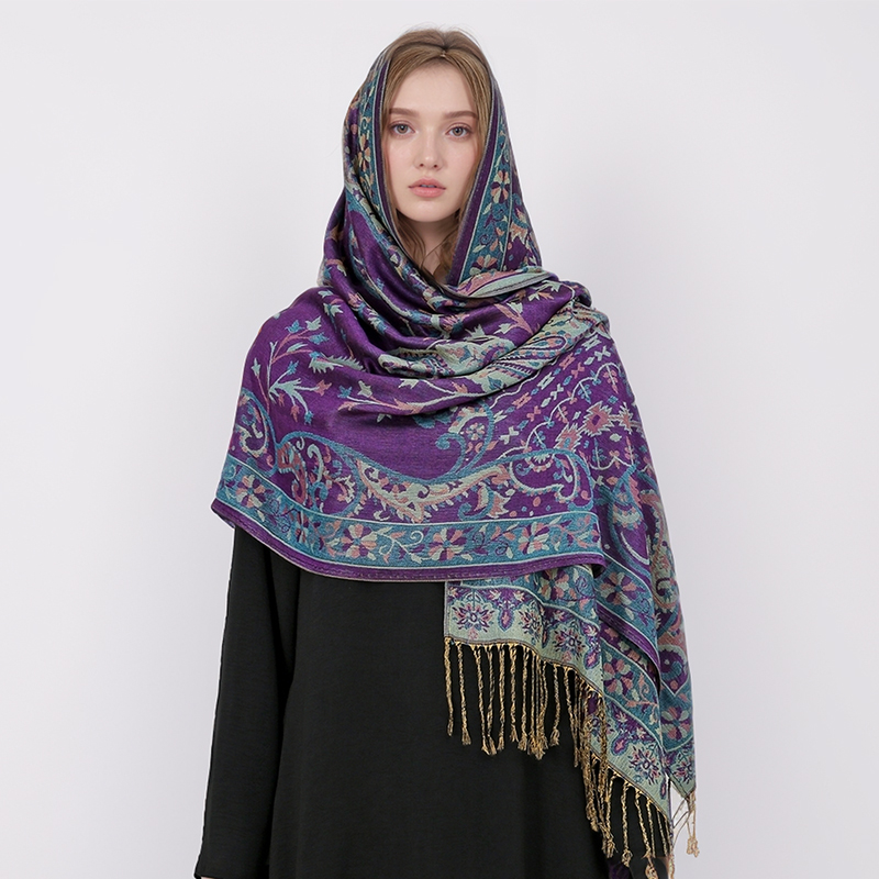 Etnik Tarzı Açık Kadın Retro J - Cashmere Scarf Wrap incelemesi ve fiyatı