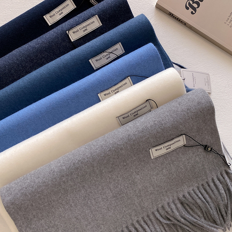 2024 kış yün eşarp kadınlar iç - Cashmere Scarf Wrap incelemesi ve fiyatı