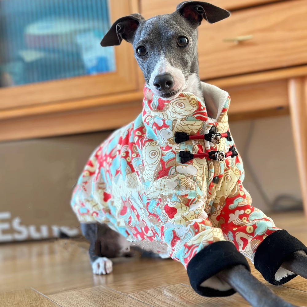 Çin Düğüm Toka Polar Ceket İta - Winter Clothing For Dogs incelemesi ve fiyatı