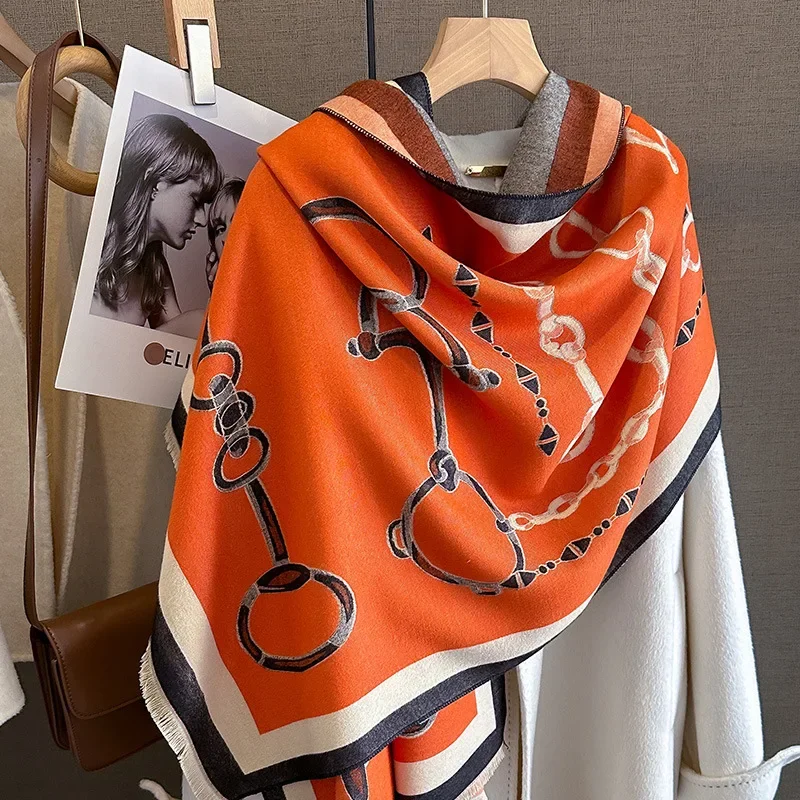 2024 Lüks Sıcak Pashmina Şal K - Cashmere Scarf Wrap incelemesi ve fiyatı