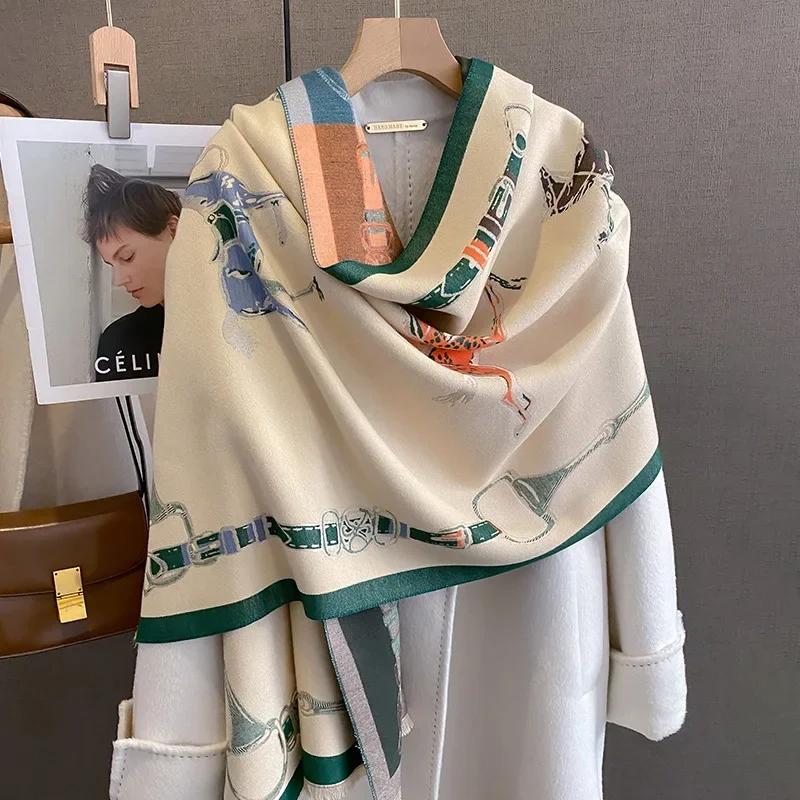 2024 Lüks Sıcak Pashmina Şal K - Cashmere Scarf Wrap incelemesi ve fiyatı
